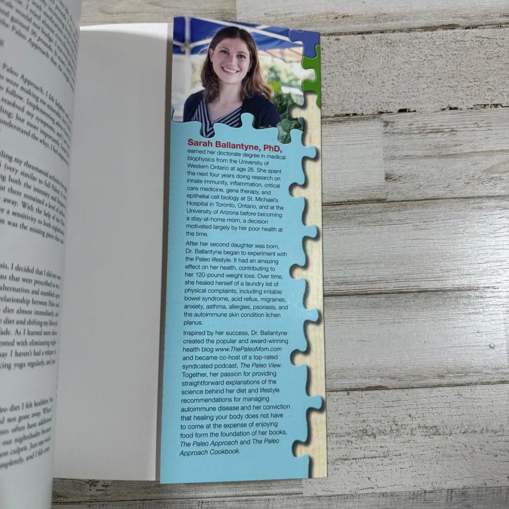 The Paleo Approach Sarah Ballantyne PhD Reverse Autoimmune Disease Health Book